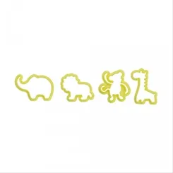 Cortador Slim - Kit Animais - Cód. 1 - 4 peças - Bluestar