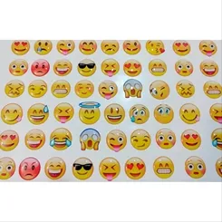Emojis - P - Cartela c/ 54 unidades - Monicarts