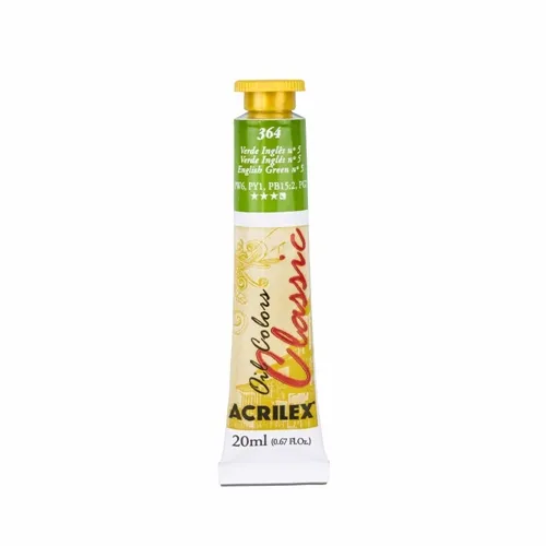 Tinta Óleo - 20ml - Verde Inglês - 364 - Acrilex
