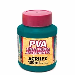 Tinta Plástica PVA - 100ml - Verde Bandeira - 511 - Acrilex