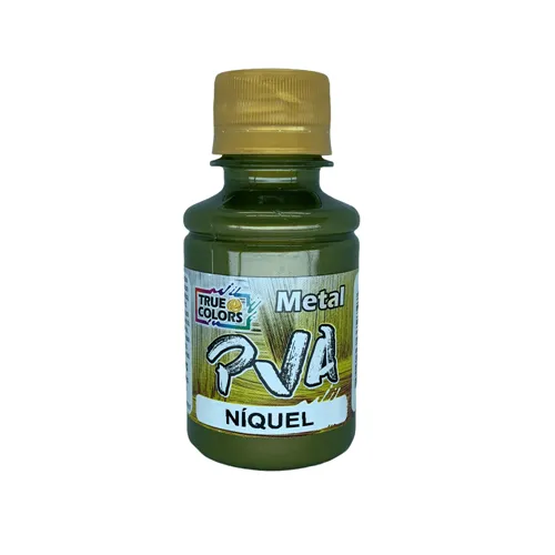Tinta PVA Metal 100ml - Niquel - 7996 - True Colors