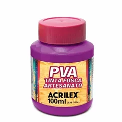 Tinta Plástica PVA - 100ml - Magenta - 549 - Acrilex