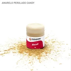 Corante de Biscuit - 75.707 - Amarelo Candy 4g - Saramanil