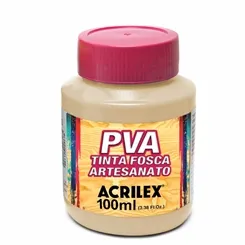 Tinta Plástica PVA - 100ml - Areia - 817 - Acrilex