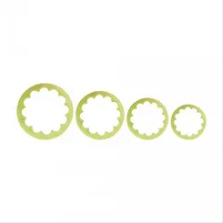 Cortador - Babados M - 4 peças - Bluestar