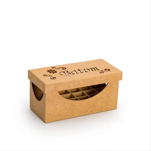 Caixa Batom Laser Vazada - 18 Div - 21x10x10,5cm