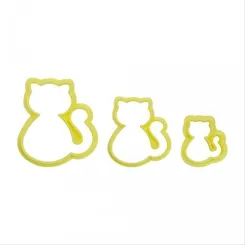 Cortador - Gato - 3 Peças - Bluestar