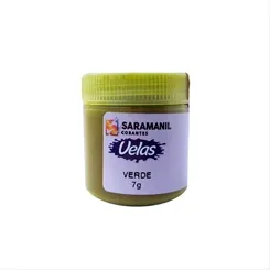 Corante para Velas - 33.011 - Verde 7g - Saramanil