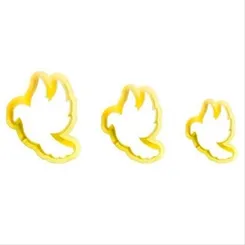 Cortador - Pomba da Paz - 3 Peças - Bluestar