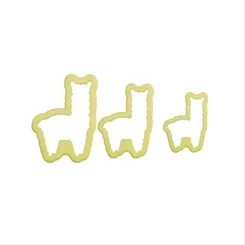 Cortador - Lhama - 3 Peças - Bluestar