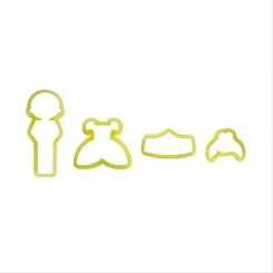 Cortador - Princesa II - 4 Peças - Bluestar