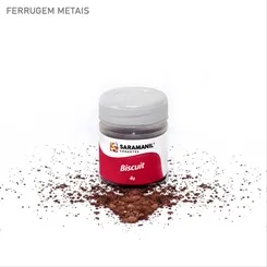 Corante de Biscuit - 75.403 - Metais Ferrugem 4g - Saramanil