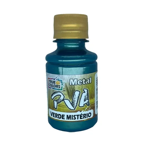 Tinta PVA Metal 100ml - Verde Misterio - 7983 - True Colors