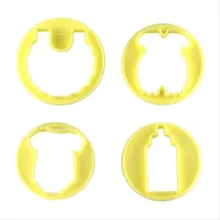 Cortador - Kit Baby - 4 Peças - Bluestar