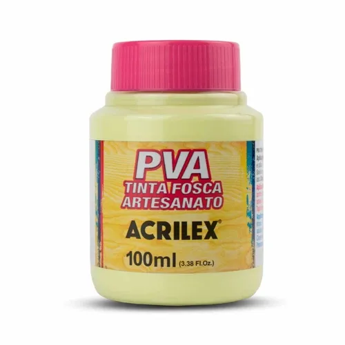 Tinta Plástica PVA - 100ml - Verde Alecrim - 898 - Acrilex