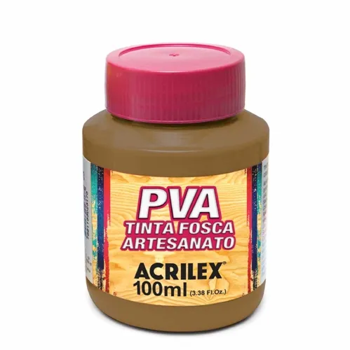 Tinta Plástica PVA - 100ml - Concreto - 819 - Acrilex