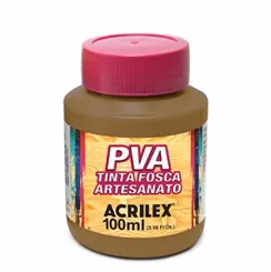 Tinta Plástica PVA - 100ml - Concreto - 819 - Acrilex