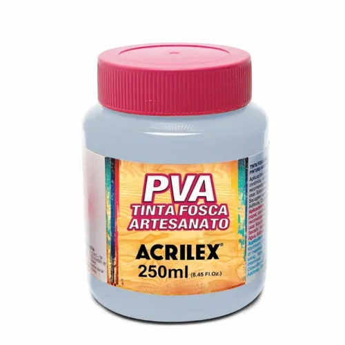 Tinta Plástica PVA - 250ml - Lavanda - 587 - Acrilex