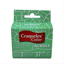 Craquelex Color - 37ml - Verde Transparente - 850 - Acrilex