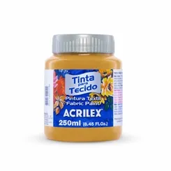 Tinta Tecido Fosca - 250ml - Siena Natural Fumê - 539 - Acrilex