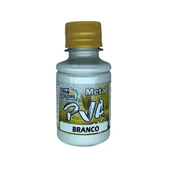 Tinta PVA Metal 100ml - Branco - 7995 - True Colors