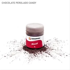 Corante de Biscuit - 75.712 - Chocolate Candy 4g - Saramanil