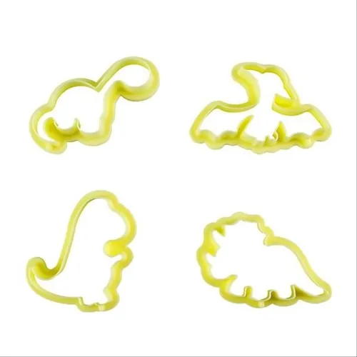 Cortador - Dinossauros - 4 peças - Bluestar