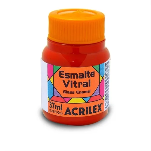Esmalte Vitral - 37ml - Vermelho - 523 - Acrilex