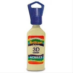 Dimensional Brilhante - 35ml - Marfim - 529 - Acrilex