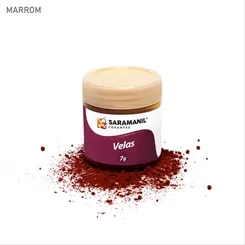 Corante para Velas - 33.050 - Marrom - 7g - Saramanil