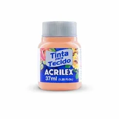 Tinta Tecido Fosca - 37ml - Pêssego - 566 - Acrilex