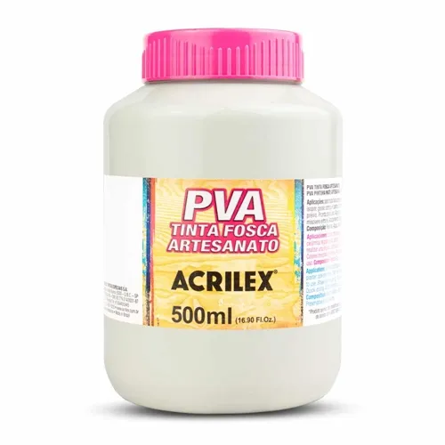 Tinta Plástica PVA - 500ml - Mineral - 893 - Acrilex