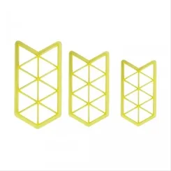 Cortador - Geométrico Triângulo - 3 Peças - Bluestar