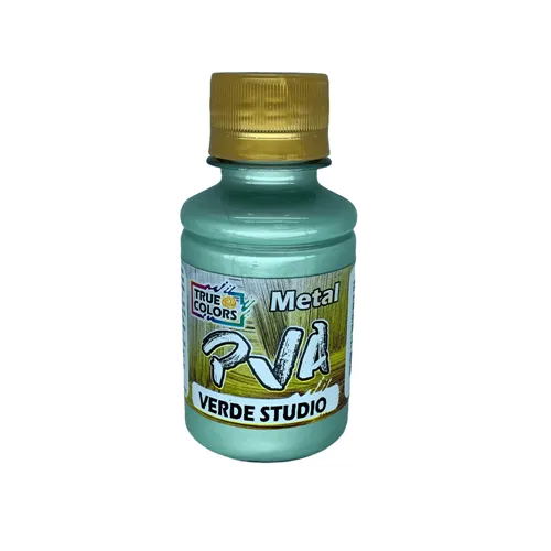 Tinta PVA Metal 100ml - Verde Studio - 7967 - True Colors