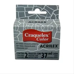 Craquelex Color - 37ml - Prata - 202 - Acrilex