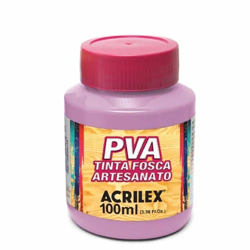 Tinta Plástica PVA - 100ml - Orquídea - 915 - Acrilex