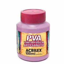 Tinta Plástica PVA - 100ml - Orquídea - 915 - Acrilex