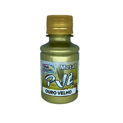 Tinta PVA Metal 100ml - Ouro Velho - 7993 - True Colors