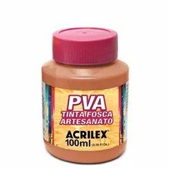 Tinta Plástica PVA - 100ml - Salmão - 518 - Acrilex