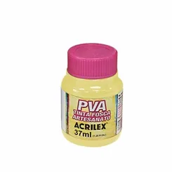 Tinta Plástica PVA - 37ml - Marfim - 529 - Acrilex