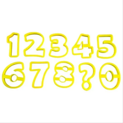 Cortador - Números - 10 Peças  - Bluestar