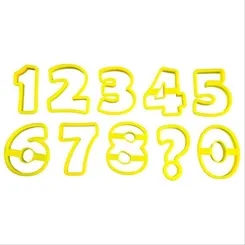 Cortador - Números - 10 Peças  - Bluestar