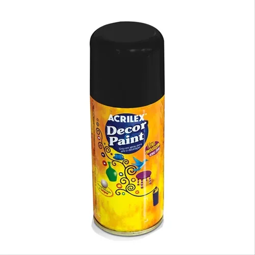Decor Paint - 150ml - Preto - 520 - Acrilex