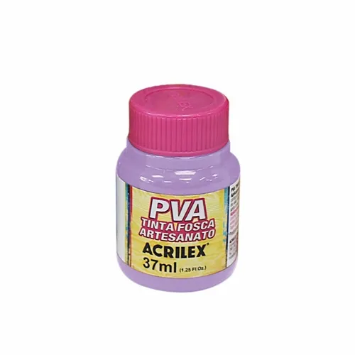 Tinta Plástica PVA - 37ml - Lilás - 528 - Acrilex