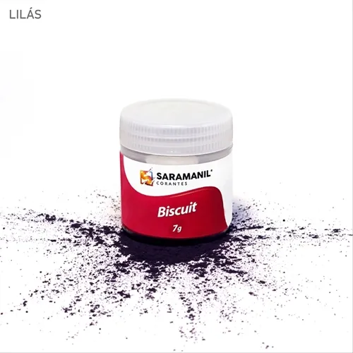 Corante de Biscuit - 75.010 - Lilás 7g - Saramanil