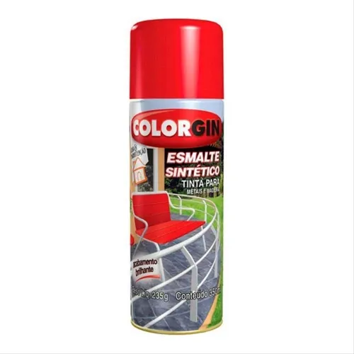 Esmalte Sintético Colorgin - Vermelho - 350ml