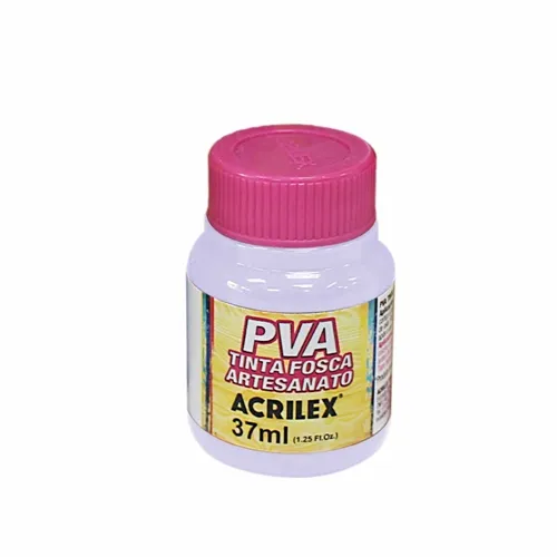 Tinta Plástica PVA - 37ml - Lilás Bebê - 809 - Acrilex