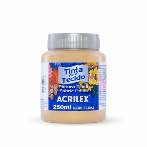Tinta Tecido Fosca - 250ml - Camurça - 525 - Acrilex