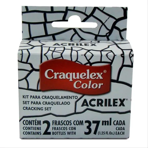 Craquelex Color - 37ml - Branco - 519 - Acrilex