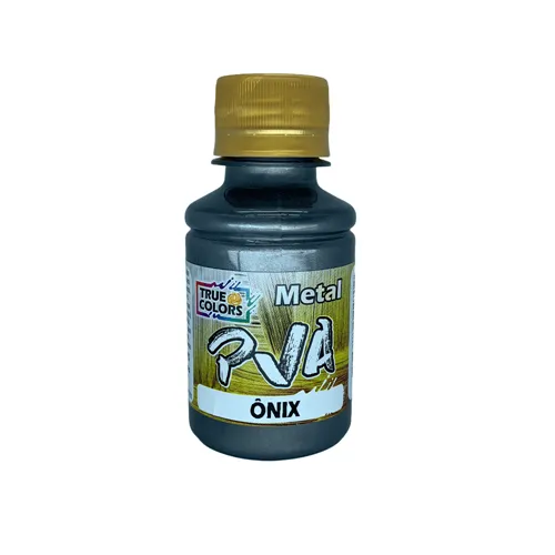 Tinta PVA Metal 100ml - Onix - 7997 - True Colors